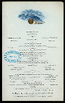 DINNER [held by] HOTEL CHAMPLAIN [at] "CLINTON, NY" (HOTEL;)