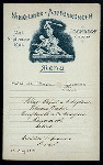 DINNER [held by] HOTEL DE L'ANGE [at] "LUZERN,SWITZERLAND" (HOTEL; FOREIGN;)