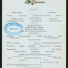 BREAKFAST [held by] HOTEL CHAMPLAIN [at] "CLINTON, NY" (HOTEL;)