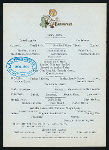 BREAKFAST [held by] HOTEL CHAMPLAIN [at] "CLINTON, NY" (HOTEL;)
