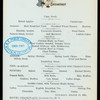 BREAKFAST [held by] HOTEL CHAMPLAIN [at] "CLINTON, NY" (HOTEL;)