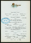 LUNCHEON [held by] HOTEL CHAMPLAIN [at] "CLINTON, NY" (HOTEL;)