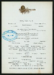 LUNCHEON [held by] HOTEL CHAMPLAIN [at] "CLINTON, NY" (HOTEL;)