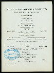 LUNCHEON [held by] PENNSYLVANIA LIMITED - THE PULLMAN CO. [at] EN ROUTE (RR)