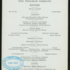 DINNER [held by] PENNSYLVANIA LIMITED - THE PULLMAN CO. [at] EN ROUTE (RR)