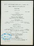 DINNER [held by] PENNSYLVANIA LIMITED - THE PULLMAN CO. [at] EN ROUTE (RR)