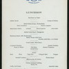 LUNCHEON [held by] INTERNATIONAL HOTEL [at] "NIAGARA FALLS, NY" (HOTEL)