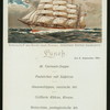 LUNCH [held by] NORDDEUTSCHER LLOYD BREMEN [at] "SCHULSCHIFF  ""HERZOGIN SOPHIE CHARLOTTE""" (SS;)