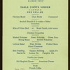 TABLE D'HOTE DINNER [held by] HUDSON RIVER DAY LINE [at] "STR. ""NEW YORK""" (SS;)