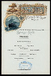 MITTAGESSEN [held by] NORDDEUTSCHER LLOYD BREMEN [at] "SS ""FRIEDRICH DER GROSSE""" (SS;)