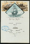 SPEISE-KARTE [held by] NORDDEUTSCHER LLOYD BREMEN [at] "SS ""FRIEDRICH DER GROSSE""" (SS;)