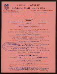 SUPPER [held by] UNION PACIFIC [at] DINING CAR SERVICE (RR;)
