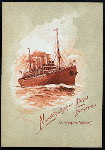 MITTAGESSEN [held by] NORDDEUTSCHER LLOYD BREMEN [at] "SCHNELLPOSTDAMPFER ""KRONPRINZ WILHELM""" (SS;)