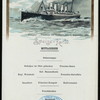 MITTAGESSEN [held by] NORDDEUTSCHER LLOYD BREMEN [at] "SS ""FRIEDRICH DER GROSSE""" (SS;)