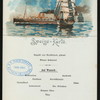 LUNCH] [held by] NORDDEUTSCHER LLOYD BREMEN [at] "EN ROUTE - ""FRIEDRICH DER GROSSE""" (SS)