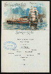 LUNCH] [held by] NORDDEUTSCHER LLOYD BREMEN [at] "EN ROUTE - ""FRIEDRICH DER GROSSE""" (SS)