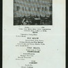 DINNER [held by] MILLS HOTEL RESTAURANT [at] "BLEECKER,THOMPSON & SULLIVAN STREETS, NY" (HOTEL REST;)