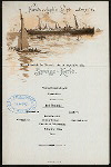 LUNCH] [held by] NORDDEUTSCHER LLOYD BREMEN [at] "EN ROUTE ""FRIEDRICH DER GROSSE""" (SS)