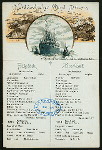 BREAKFAST [held by] NORDDEUTSCHER LLOYD BREMAN [at] "EN ROUTE ""FRIEDRICH DER GROSSE""" (SS)