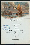LUNCH] [held by] NORDDEUTSCHER LLOYD BREMEN [at] "EN ROUTE ""FRIEDRICH DER GROSSE""" (SS)