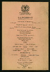 LUNCHEON [held by] MAPLEWOOD HOTEL [at] "WHITE MOUNTAINS, NH" (HOTEL)