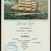 LUNCH] [held by] NORDDEUTSCHER LLOYD BREMEN [at] "EN ROUTE  ""FRIEDRICH DER GROSSE""" (SS)