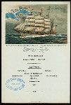 LUNCH] [held by] NORDDEUTSCHER LLOYD BREMEN [at] "EN ROUTE  ""FRIEDRICH DER GROSSE""" (SS)