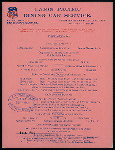 BREAKFAST [held by] UNION PACIFIC R.R. CO. ET AL [at] DINING CAR (RR;)