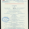 LUNCHEON [held by] UNION PACIFIC R.R. CO. ET AL [at] DINING CAR (RR;)