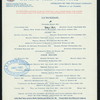 LUNCHEON [held by] UNION PACIFIC R.R. CO. ET AL [at] DINING CAR (RR;)