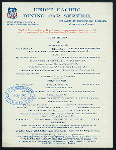 LUNCHEON [held by] UNION PACIFIC R.R. CO. ET AL [at] DINING CAR (RR;)