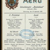 LUNCH [held by] HAMBURG AMERIKA LINIE [at] SS DEUTSCHLAND (SS;)