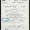 SUPPER [held by] OREGON SHORT LINE DINING CAR SERVICE [at] EN ROUTE (RR;)