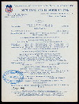 SUPPER [held by] OREGON RAILROAD & NAVIGATION CO. [at] EN ROUTE (RR;)
