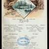 LUNCH [held by] NORDDEUTSCHER LLOYD BREMEN [at] "DAMPFER ""KRONPRINZ WILHLEM""" (SS;)