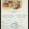 LUNCH [held by] NORDDEUTSCHER LLOYD BREMEN [at] "DAMPFER ""KRONPRINZ WILHLEM""" (SS;)