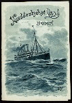 DINNER [held by] NORDDEUTSCHER LLOYD BREMEN [at] "DAMPFER ""KRONPRINZ WILHLEM""" (SS;)