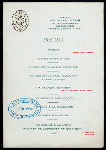 DINNER TO SIR THOMAS LIPTON [held by] GOVERNORS OF THE LOTUS CLUB [at] "LOTUS CLUB, (?)" (OTHER (CLUB);)