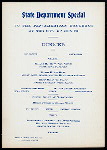 DINNER [held by] STATE DEPARTMENT SPECIAL TO THE PAN-AMERICAN CONGRESS AT THE CITY OF MEXICO [at] PULLMAN DINING CAR SERVICE EN ROUTE (RR;)