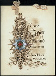 DINNER [held by] ROYAL ORDER OF SCOTLAND [at] "NEW WILLARD, THE, WASHINGTON, D.C." (HOTEL;)