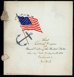 THIRD TRIENNIAL CONGESS [held by] NAVAL ORDER OF THE UNITED STATES [at] "DELMONICO'S, NEW YORK, NY" (REST;)