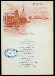 BREAKFAST [held by] RED STAR LINE [at] EN ROUTE ABOARD S.S. ZEELAND (SS;)