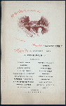 LUNCH [held by] CIE.GLE. TRANSATLANTIQUE [at] PAQUEBOAT LA GASCOGNE (SS;)