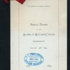 ANNUAL DINNER [held by] ALUMNI OF RUTGES COLLEGE [at] "DELMONICO'S, NEW YORK, NY" (REST;)