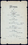 ANNUAL BANQUET AND RECEPTION [held by] GARIBALDI PLEASURE CLUB [at] "HOTEL DEL CAMPIDOGLIO, [NEW YORK, NY]" (HOTEL;)