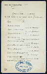 DINNER] [held by] HAFNIA LIFE INSURANCE [at] COPENHAGEN (?)