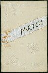 DINNER [held by] ? [at] "DELMONICO'S, NEW YORK, NY" (HOTEL)