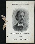 COMPLIMENTARY DINNER TENDERED TO REV. CHARLES H. PARKHURST, D.D. [held by] CITY VIGILANCE LEAGUE [at] "JAEGER'S, NEW YORK, NY" (REST;)