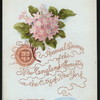 ANNUAL DINNER [held by] NEW ENGLAND SOCIETY OF THE CITY OF NY [at] SHERRY'S NY (REST;)