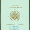 125TH ANNIVERARY DINNER [held by] MARINE SOCIETY OF NEW YORK [at] "HOFFMAN HOUSE CAFE, NEW YORK, NY" (REST;)
